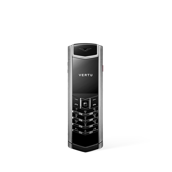 Signature V Clous De Paris Phone A – Pure Silver