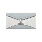 VERTU FOLDED V CATENA CONTRAST COLOR CROSSBODY CHAIN BAG