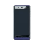 Aster T Classic Calf Leather Phone – Blue
