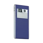 Aster T Classic Calf Leather Phone – Blue