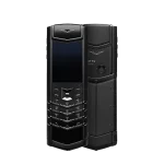 Signature V Stainless Steel Phone – Pure Black