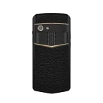 Aster P Gothic Gold Screw Calfskin Phone – Jade Black