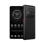 Metavertu 2 Max Screen Calfskin Web3 AI Phone – Black