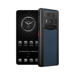 Metavertu 2 Max Screen Calfskin Web3 AI Phone – Blue