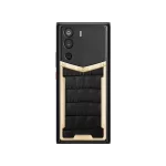 Metavertu 1 Curve Screen Alligator Skin 18K Gold 5G Web3 Phone