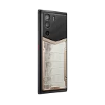 Metavertu 1 Curve Screen Himalaya Alligator Skin 18K Gold & Diamonds 5G Web3 Phone - Black