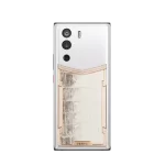 Metavertu 1 Curve Screen Himalaya Alligator Skin 18K Gold & Diamonds 5G Web3 Phone