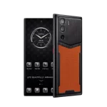 Metavertu 1 Curve Screen Alligator Skin 5G Web3 Phone – Orange