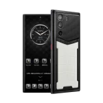 Metavertu 1 Curve Screen Alligator Skin 5G Web3 Phone - Creamy White