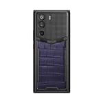 Metavertu 1 Curve Screen Alligator Skin 5G Web3 Phone – Grape Purple