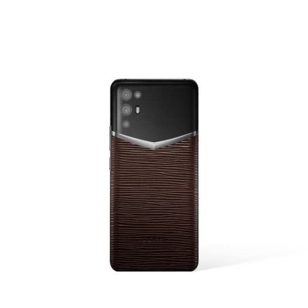 Ivertu Procella Calfskin 5G Phone – Oak Brown