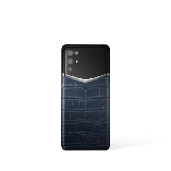 Ivertu Alligator Skin 5G Phone – Navy Blue