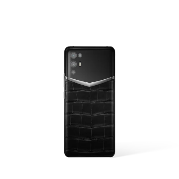 Ivertu Alligator Skin 5G Phone – Iron Black