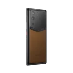 Metavertu 1 Curve Screen Frameless Calfskin 5G Web3 Phone – Brown