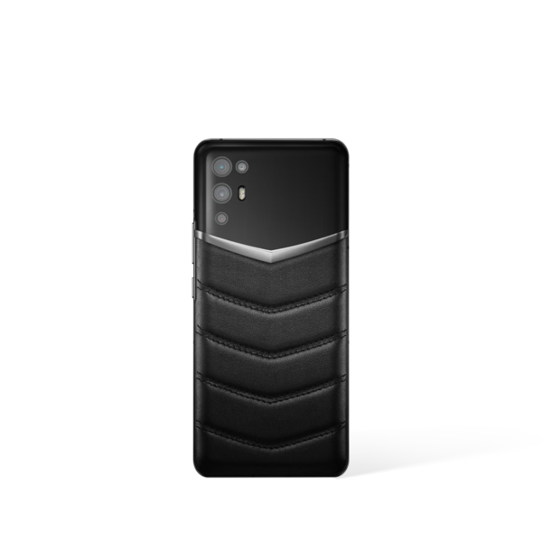 Ivertu V Quitting Calfskin 5G Phone - Black