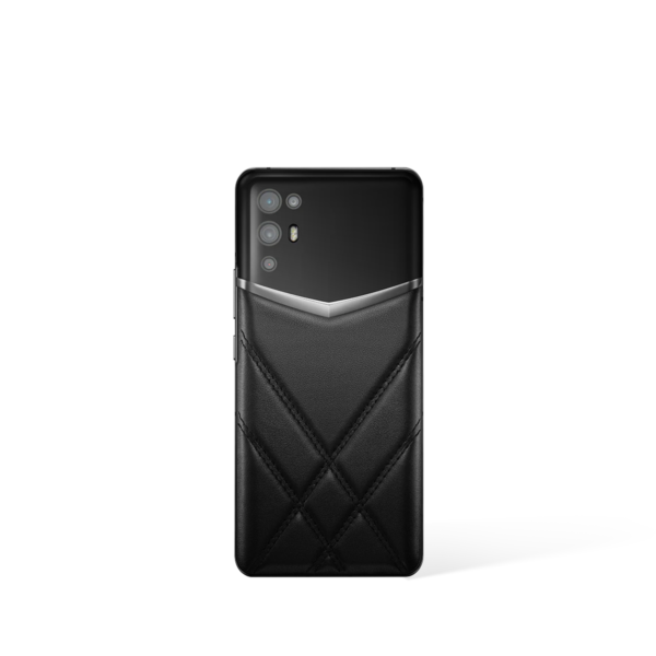 Ivertu X Quitting Calfskin 5G Phone - Black