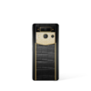 Metavertu 2 Max Screen Luxury Custom-Made Gold Plain Weave With Diamond Alligator Skin Web3 AI Phone – Black