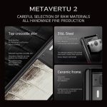 Metavertu 2 Max Screen Himalaya Alligator Skin Web3 AI Phone – Black