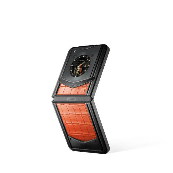Vertu® Ironflip Alligator Skin Series - Radiant Phoenix