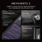 Metavertu 2 Max Screen Alligator Skin Web3 AI Phone – Grape Purple