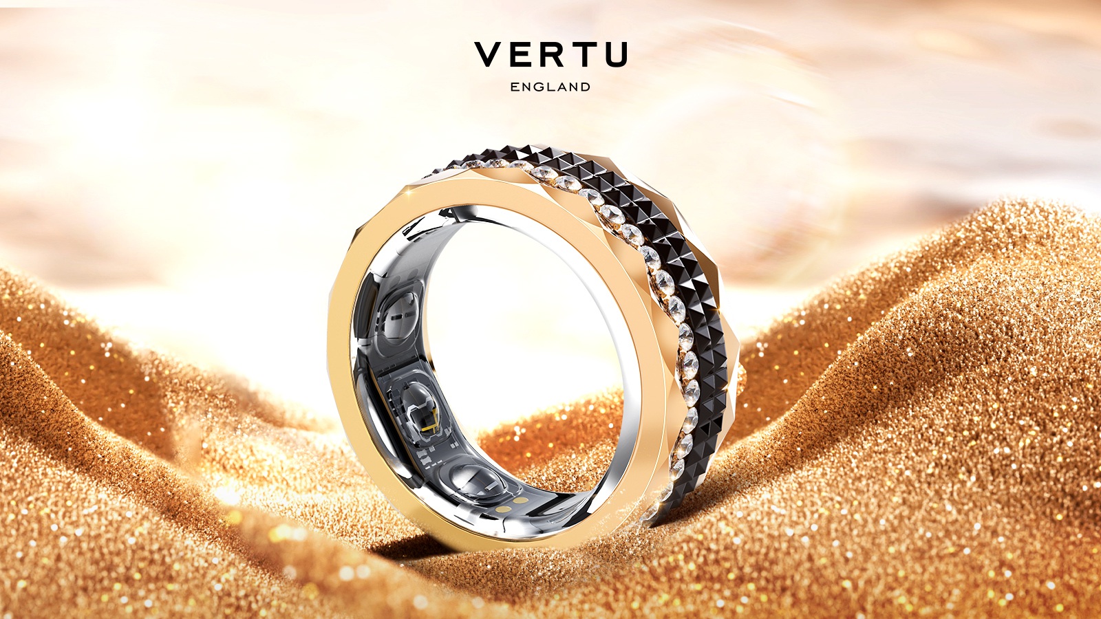 VERTU AI Ring with AI-powered Health Management