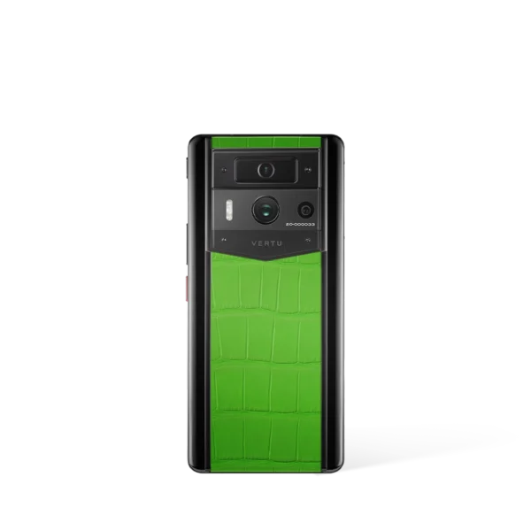 Metavertu 2 Max Screen Alligator Skin Web3 AI Phone – Green