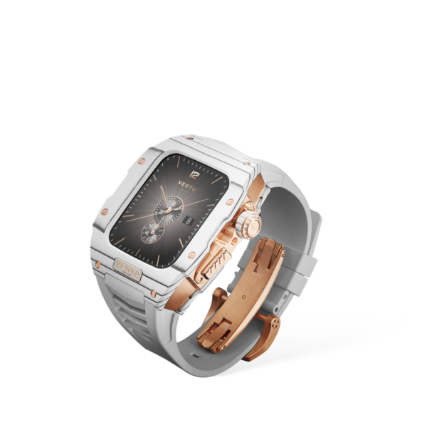 Metawatch Smartwatch White Gold — White Watch Strap
