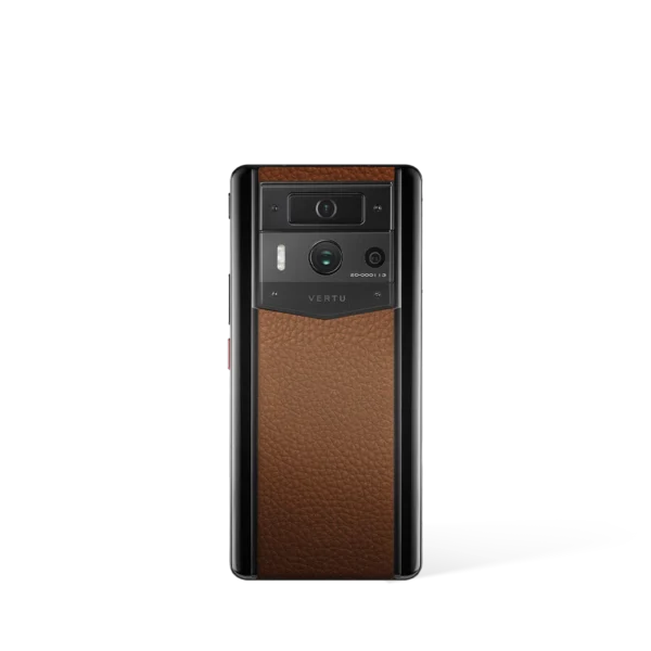 Metavertu 2 Max Screen Calfskin Web3 AI Phone – Brown