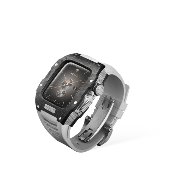 Metawatch Black Diamond Smartwatch – White Strap