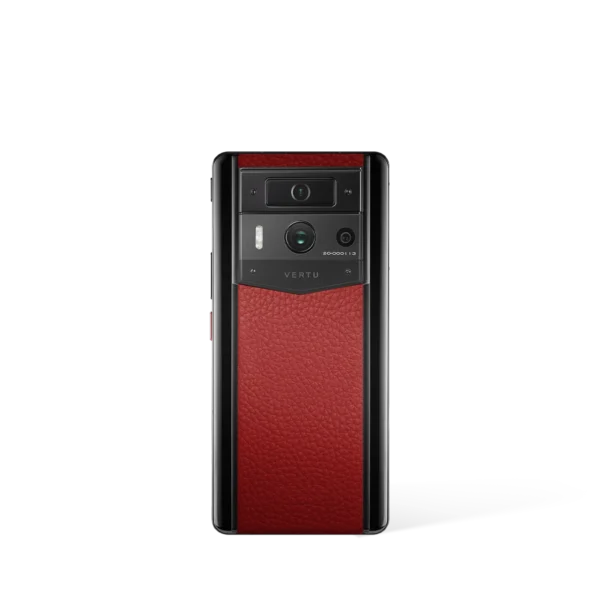 Metavertu 2 Max Screen Calfskin Web3 AI Phone – Raspberry Red