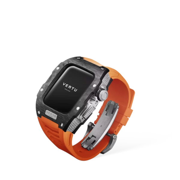 Metawatch Black Diamond Smartwatch – Orange Strap