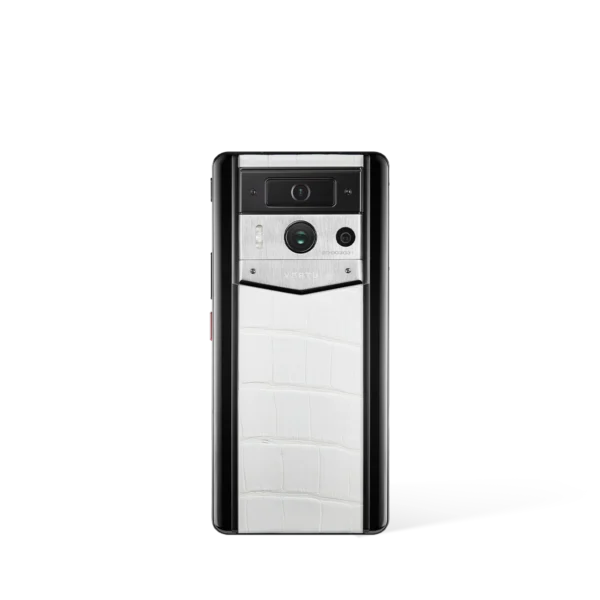 Metavertu 2 Max Screen Alligator Skin Web3 AI Phone – White