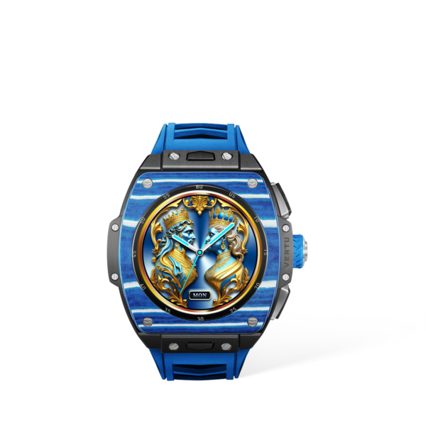 Vertu Grand Watch - Blue And White Carbon Fiber