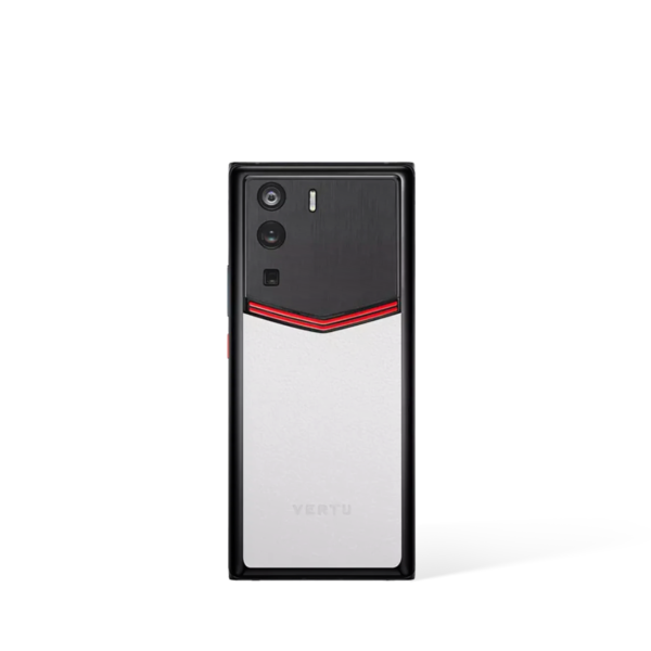 Metavertu 1 Curve Screen Enameled Calfskin 5G Web3 Phone – White