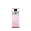 Metavertu 2 Max Screen White Alligator Skin Web3 AI Phone – Pink (Silver Case)