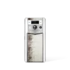 Metavertu 2 Max Screen White Luxury Custom-Made Gold Plain Weave With Diamond Himalaya Alligator Skin Web3 AI Phone – White