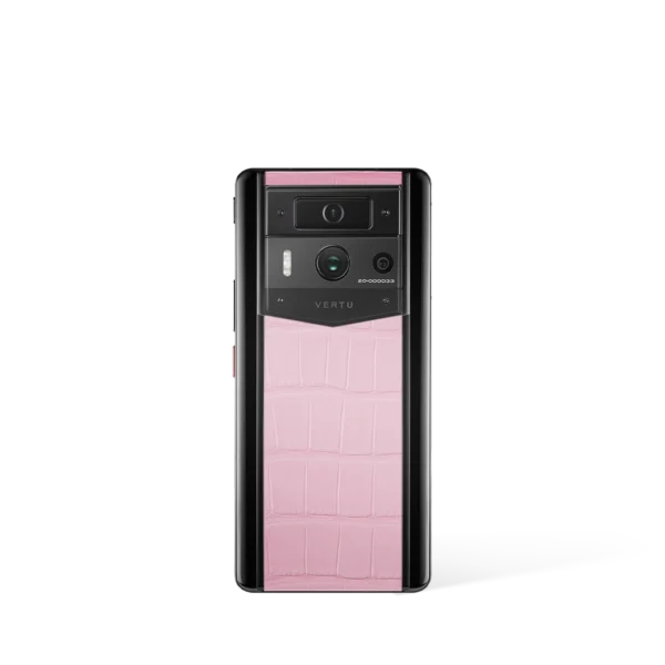 Metavertu 2 Max Screen Alligator Skin Web3 AI Phone – Pink
