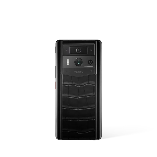 Metavertu 2 Max Screen Alligator Skin Web3 AI Phone – Black
