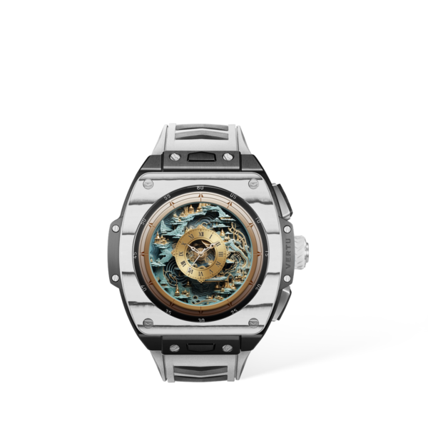 Vertu Grand Watch - Black And White Carbon Fiber