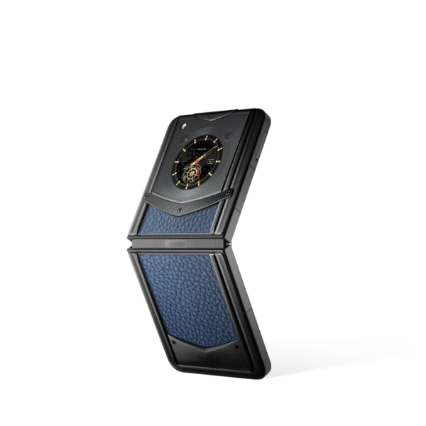 Vertu® Ironflip Calfskin Series - Gentleman Blue