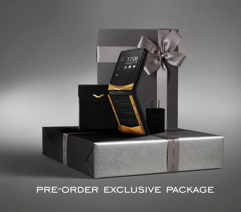 package gold leather