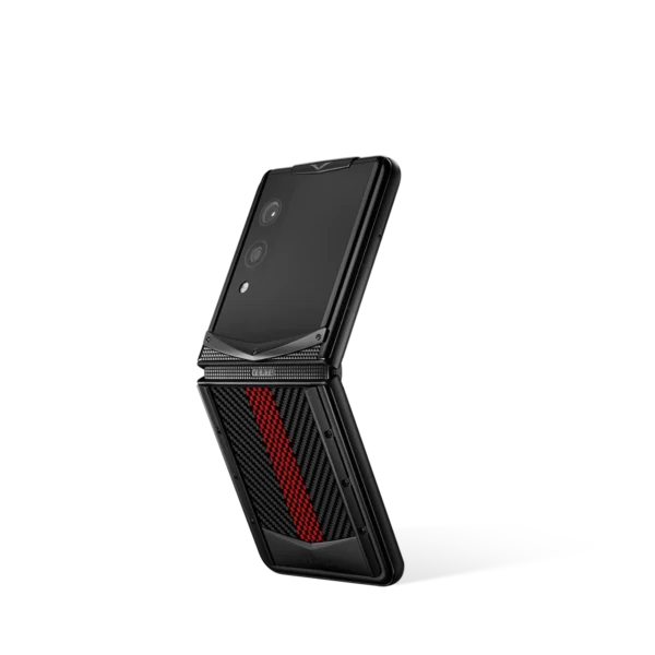 Quantum Flip Carbon Texture Series - Auspicious Phoenix