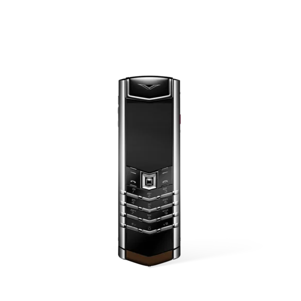 SIGNATURE S+ WHITE STEEL ALLIGATOR SKIN - Amber Brown
