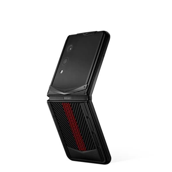 Quantum Flip Carbon Texture Series - Auspicious Phoenix