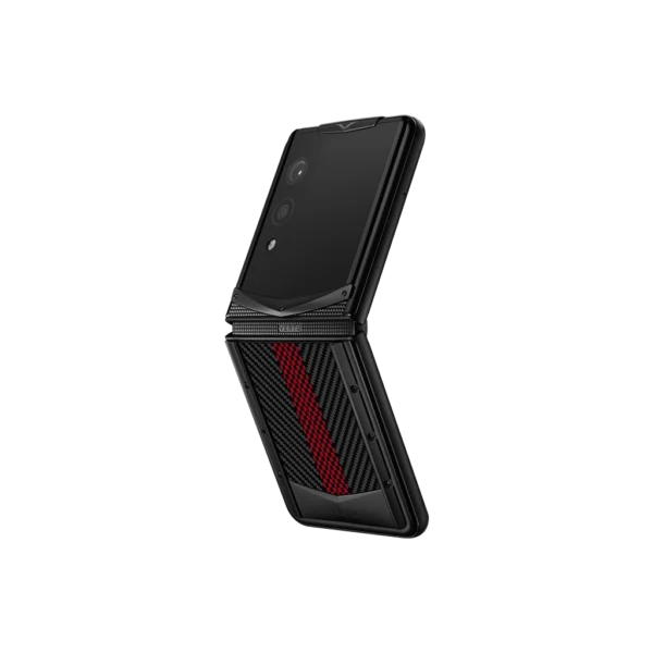 Quantum Flip Carbon Texture Series Handset Only Package - Auspicious Phoenix