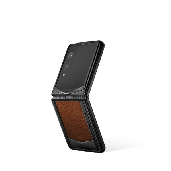 Quantum Flip Calfskin Series – Caramel Brown