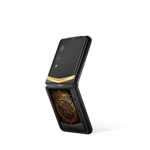 Quantum Flip Bagua Gilded Lacquer Gold V