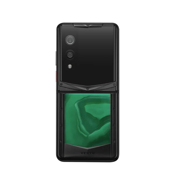 Quantum Flip Agate - Emerald green
