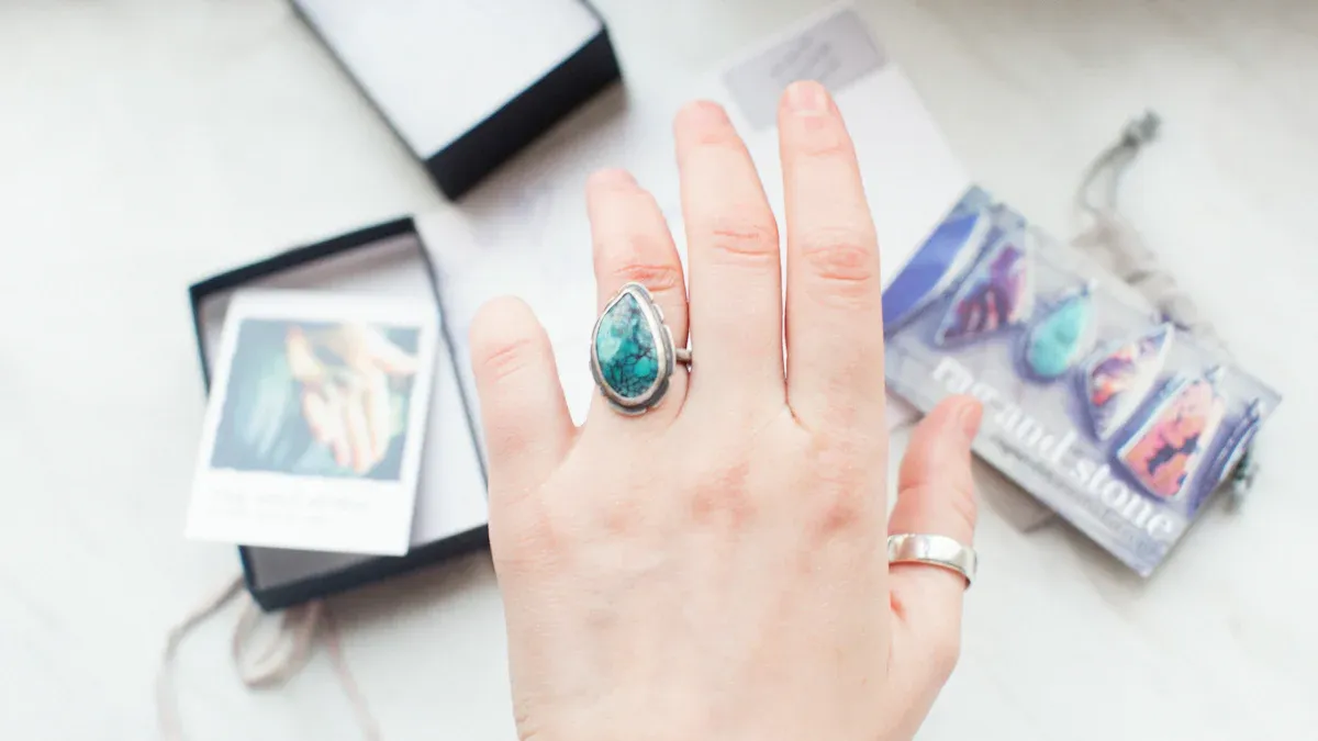 Top Turquoise and Silver Smart Ring Designs