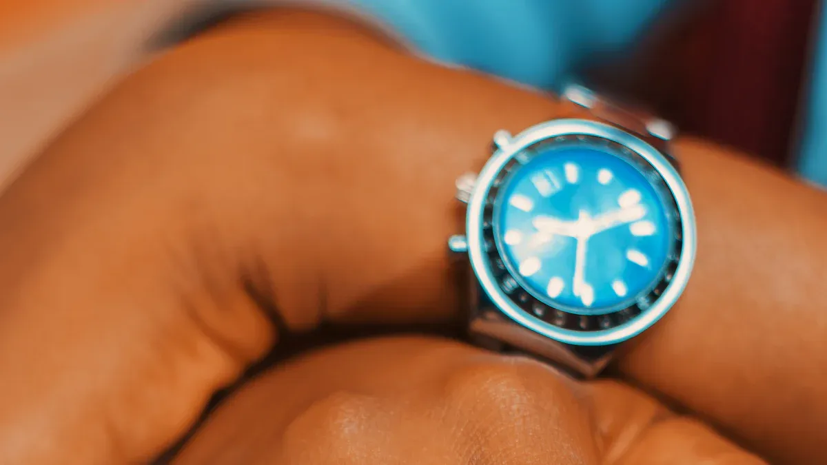 Turquoise Accents in Smart Rings